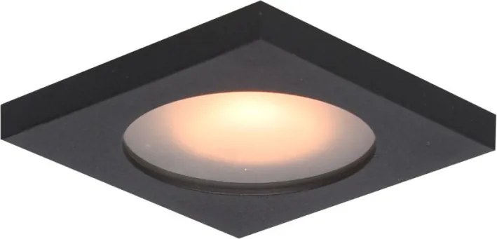 Italux Antar DL-26385S-GU10-BK Beépíthető spotlámpa 1x10W/GU10 IP44