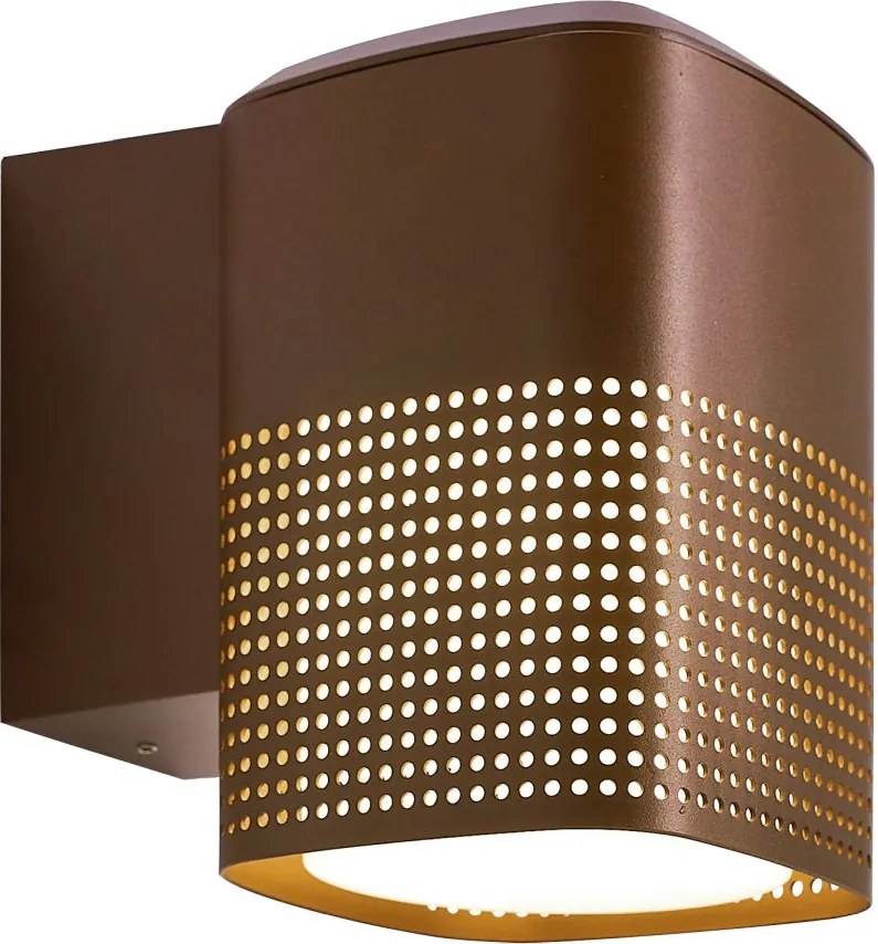 Nordlux modern kültéri fali lámpa sidara barna nor2618421218