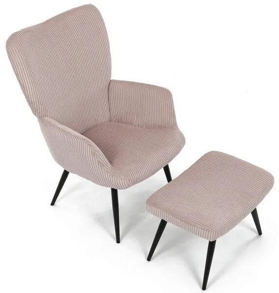 Rózsaszín Corduroy Relax Fotel. AK-L7285 PINK6