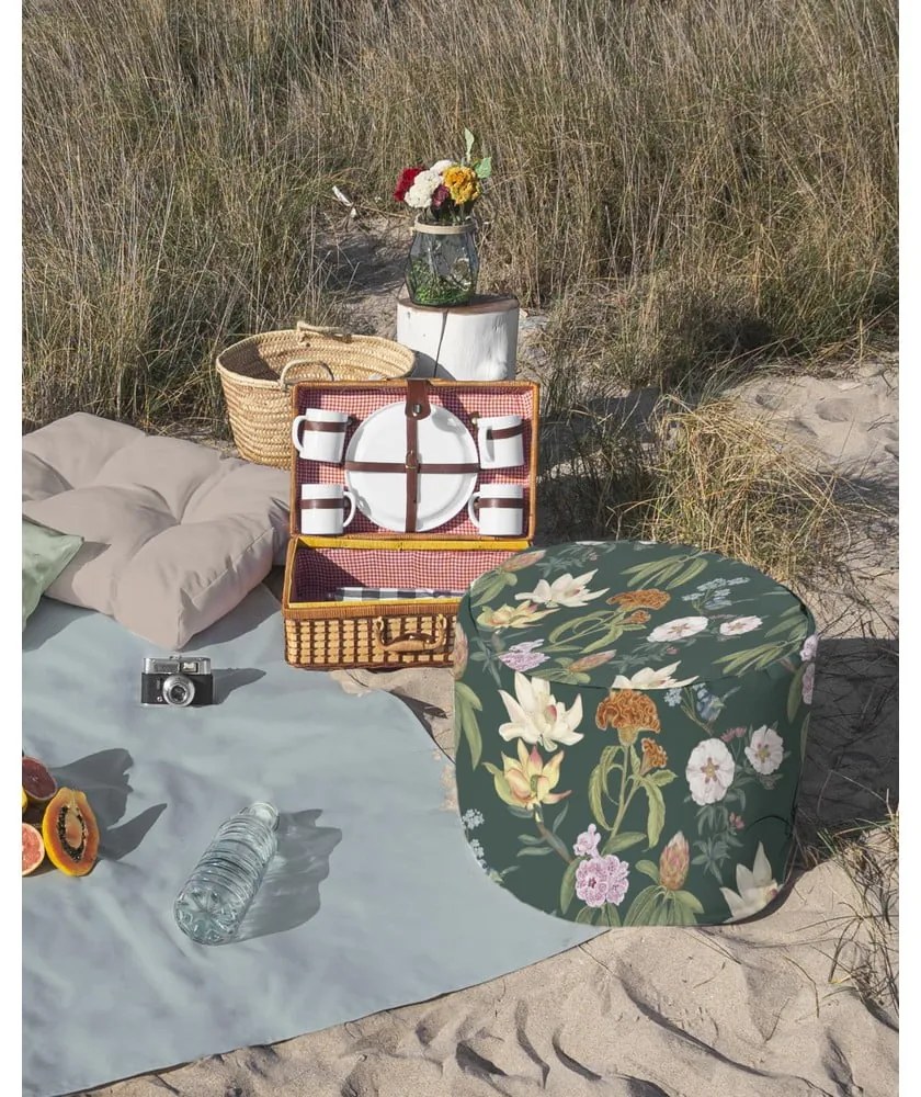 Zöld puff Jara - Really Nice Things