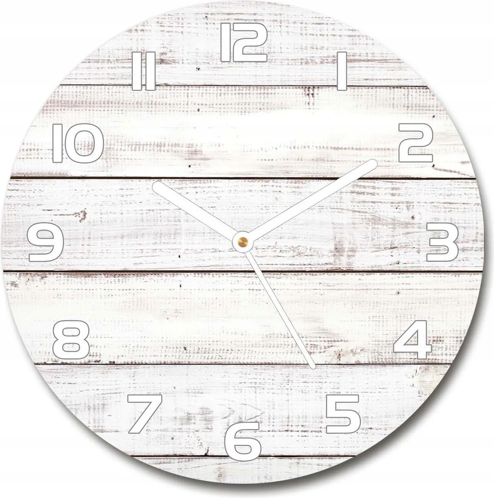 Üveg falióra Fa falióra 30 cm