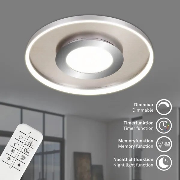 Briloner 3640-012 - LED dimmelhető mennyezeti lámpa LED/25W/230V 2700-6500K+ DO