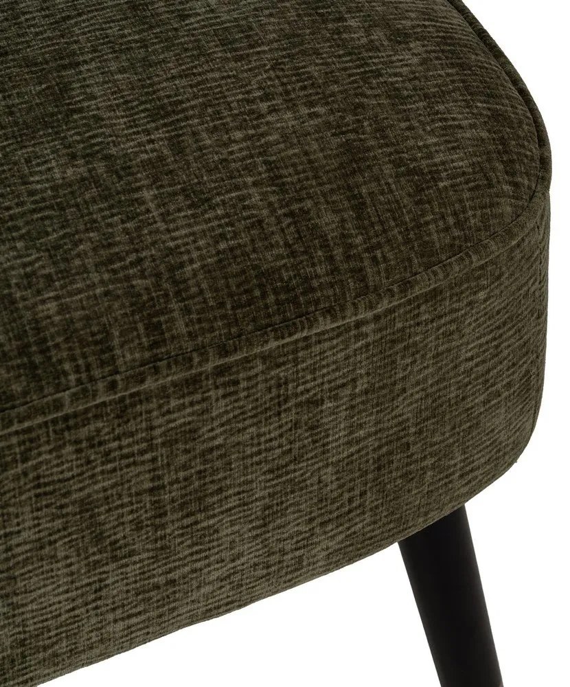 Zöld zsenília kanapé 134 cm Glam – Ixia