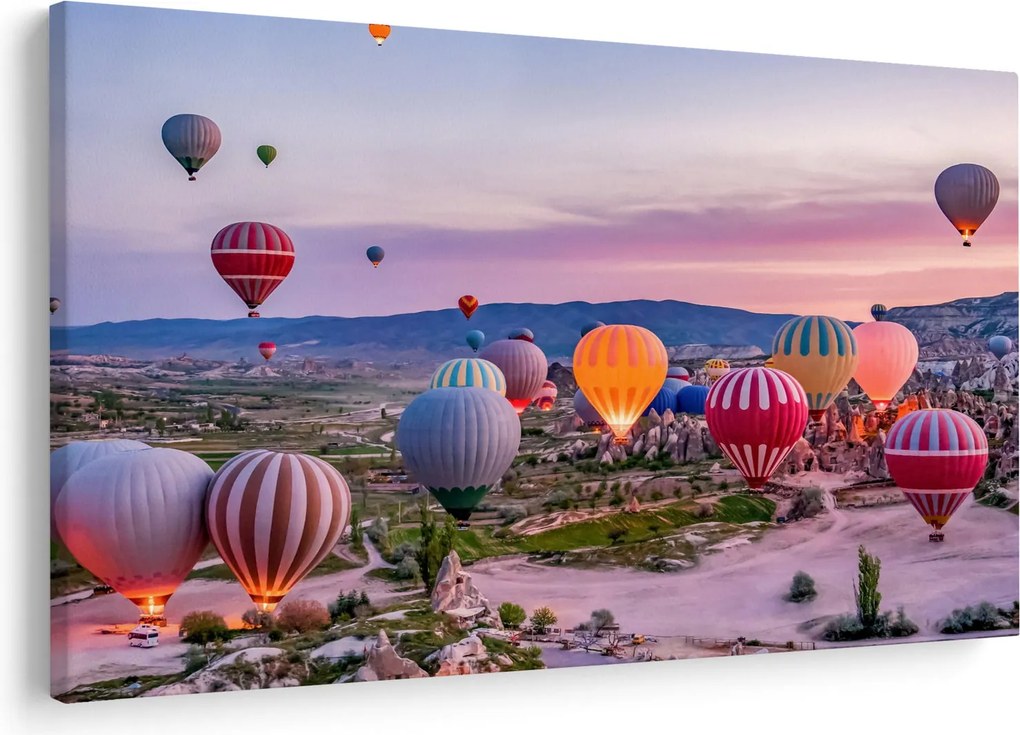 Kép - Hőlégballonok (90x60 cm)