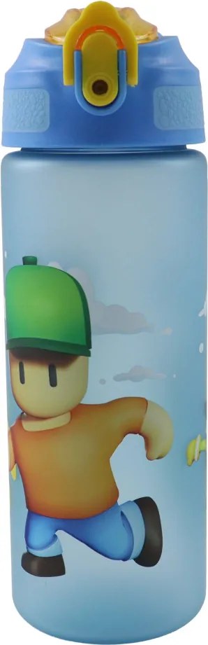 Stumble Guys Hat műanyag matt szívószálas kulacs 600 ml