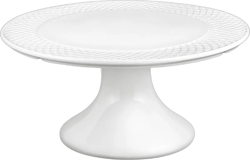 Patera sütemény és tortatartó Fehér porcelán lábakon 30.5x10 cm Wilmax