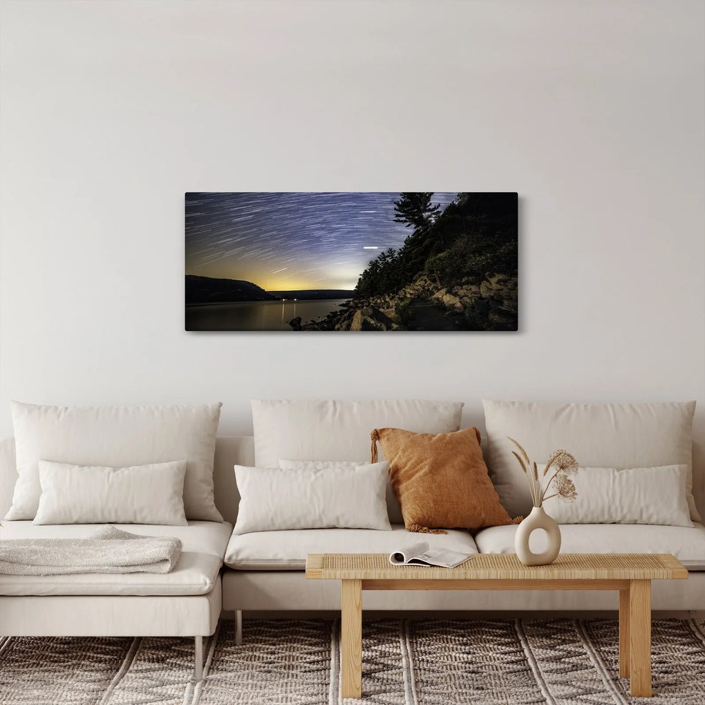 Kép - naplemente égbolt (120x50 cm)