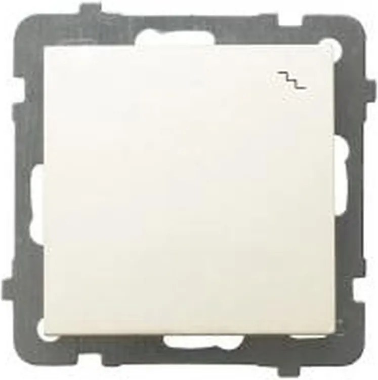 Süllyesztett lépcsőházi kapcsoló Ospel Ecru ŁP-3G/m/27