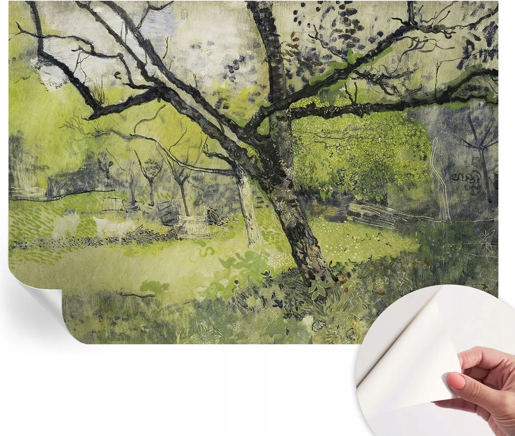 Dekoratív öntapadós fotótapéta irodába Tavaszi park 208x146 cm