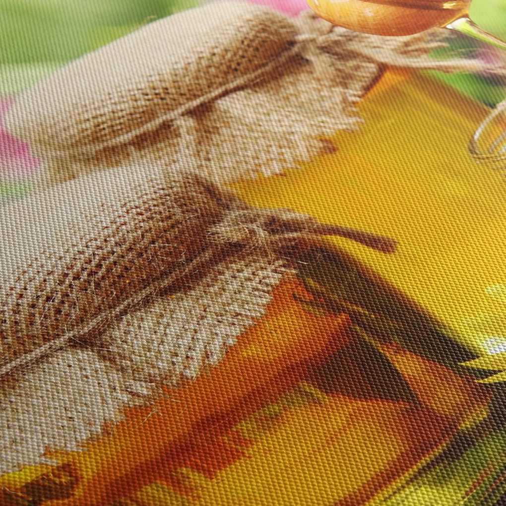 A méz képe (órával) (90x30 cm)