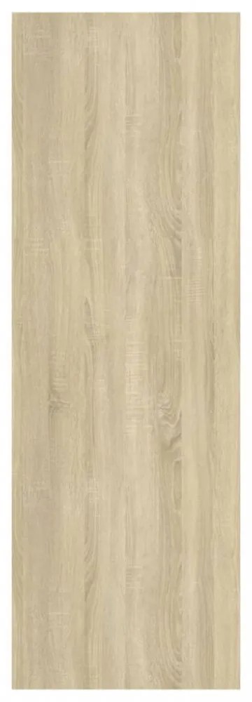 2 db sonoma tölgy szerelt fa TV-szekrény 30,5x30x90 cm