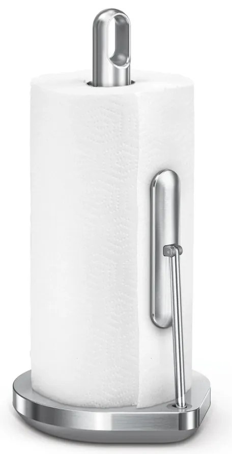 Simplehuman Papírtörlő tartó, 17 cm-estekercsekhez, csiszolt rozsdamentes acél