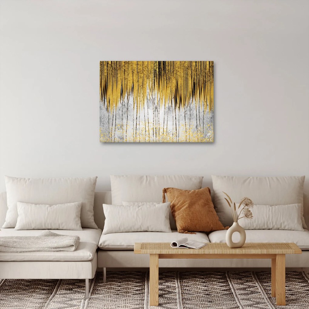 Kép - Arany vonalak (70x50 cm)
