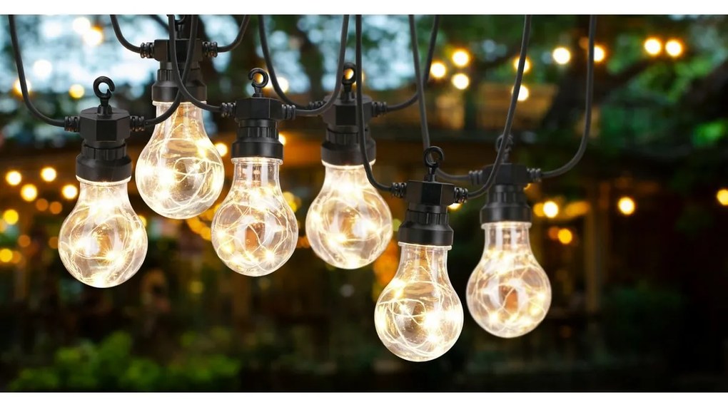 Bulbs fényfüzér, 80 LED