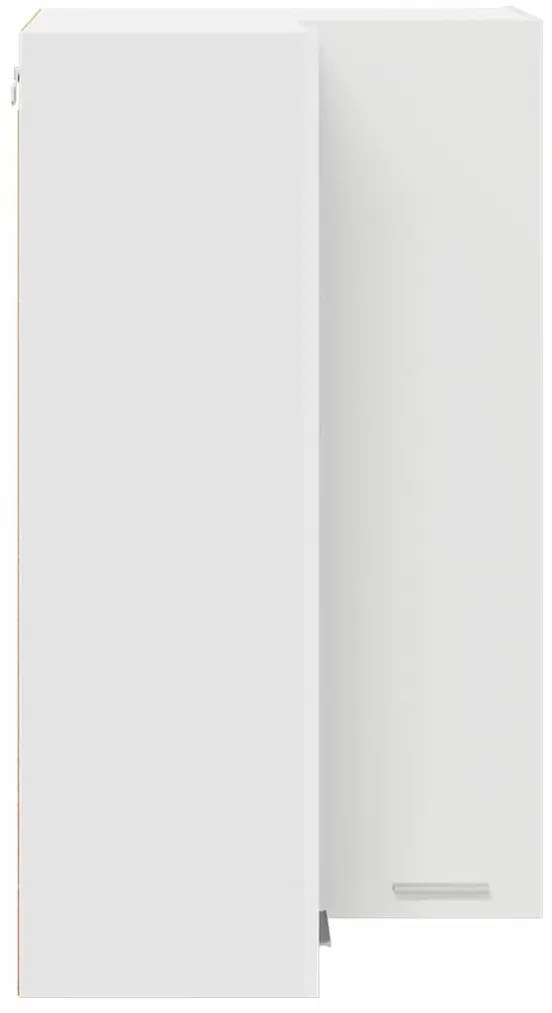 Függő szekrény polcokkal Riga Fehér 57 x 57 x 100 cm Faanyag