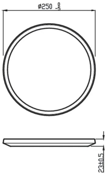 Philips - LED Dimmelhető fürdőszobai lámpa SCENE SWITCH LED/15W/230V IP44