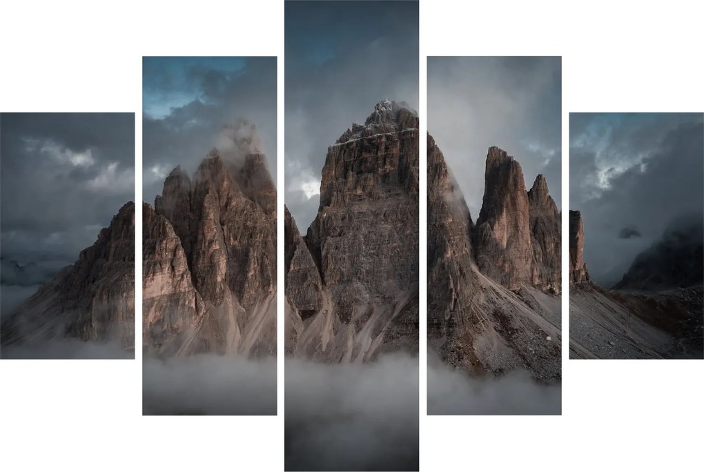 Kép - Három fogak, olasz Dolomitok (150x105 cm)