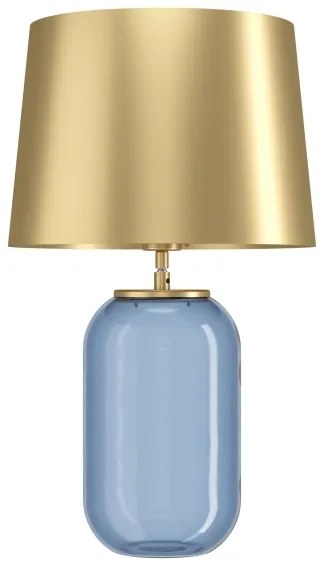 Eglo 390064 - Asztali lámpa CUITE 1xE27/40W/230V arany/kék