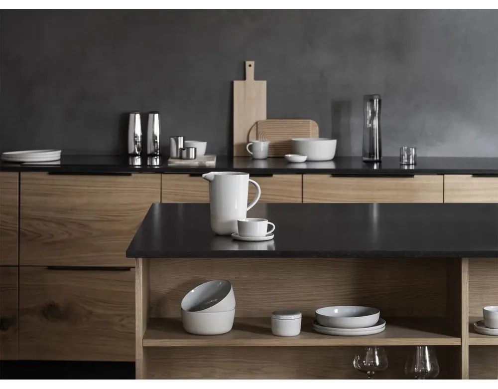 Szürke-bézs kerámia tejkiöntő 150 ml Sablo – Blomus