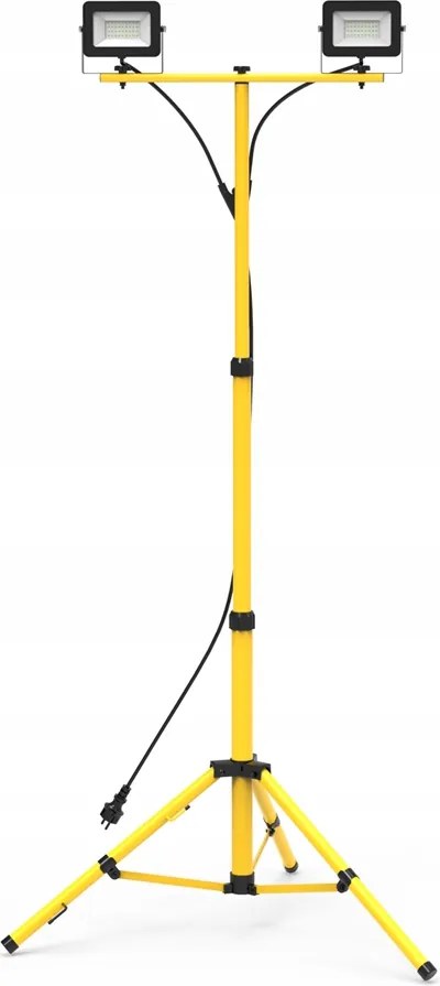 Led fényvető Bobby állványon 2x30W 4000K