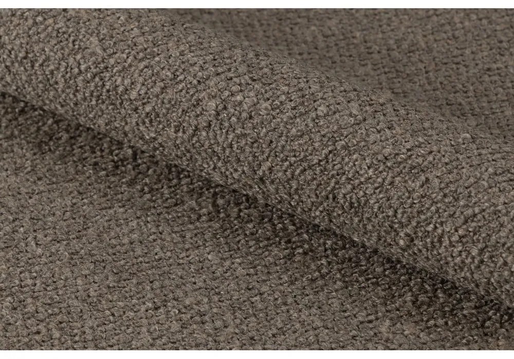 Szürkésbarna buklé relaxációs fotel London – Actona