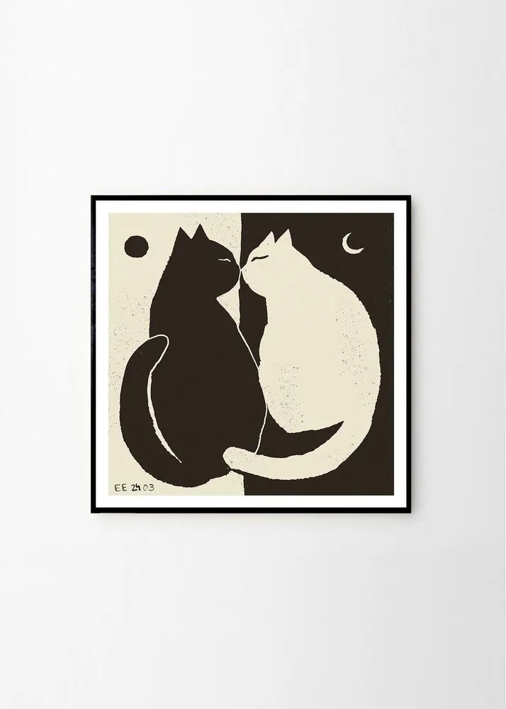 Poszter 50x50 cm You and Me – Enikő Katalin Eged – The Poster Club