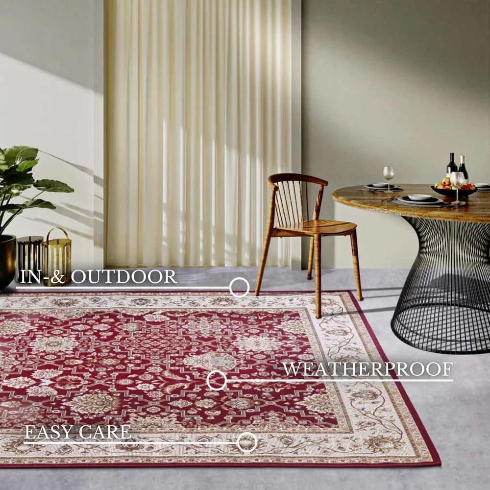 Piros kültéri szőnyeg 160x235 cm Pierre – Villeroy&Boch