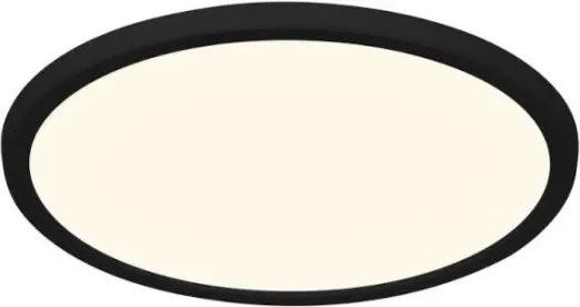 NORDLUX 47156003 OJA Kerek Mennyezeti Lámpa Fekete LED IP20