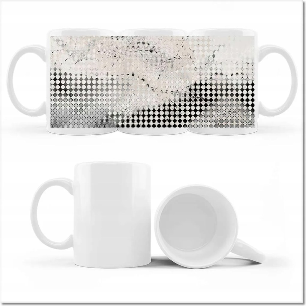 Nyomott mintás bögre Skandináv éjszakák Hideg