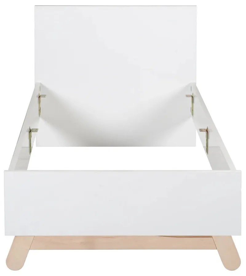Fehér gyerekágy 90x200 cm Clara – Roba
