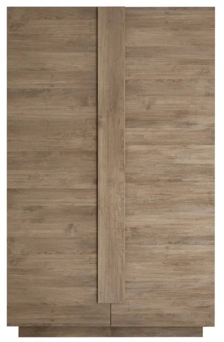 Jupiter 2 ajtós komód mercure tölgy 120 cm