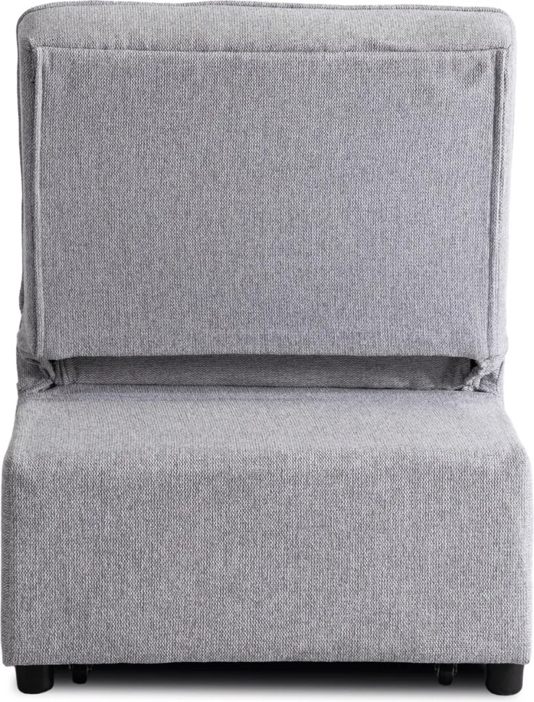 Dönthető, alvófunkciós fotel iberis 80 cm szürke, fotel