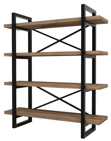 könyvespolc Makro - Walnut