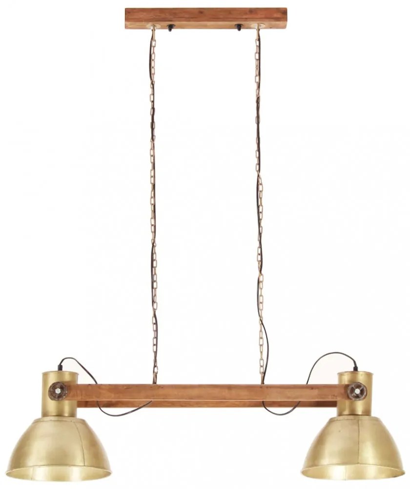 sárgaréz színű ipari függőlámpa 25 W 109 cm E27