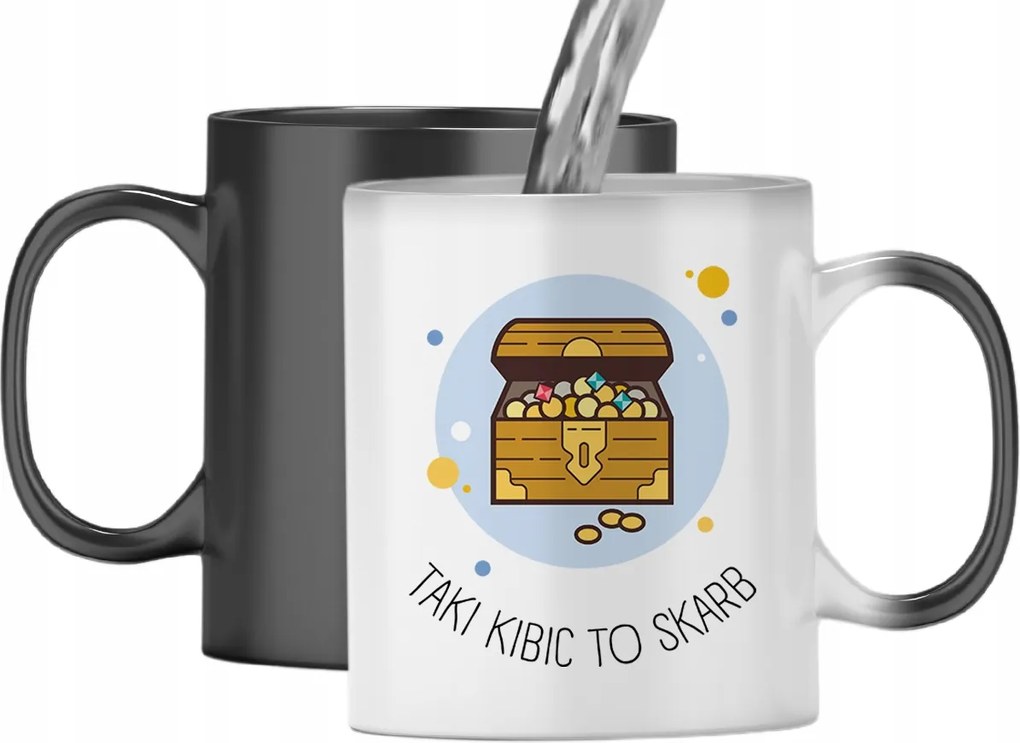 Mágikus Bögre Szurkolóknak Színváltós Nyomtatott Fotóval