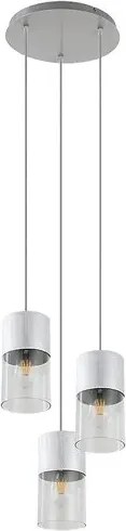 Rabalux zelkova beltéri függeszték 3xe27 ip20 súrolt aluminium