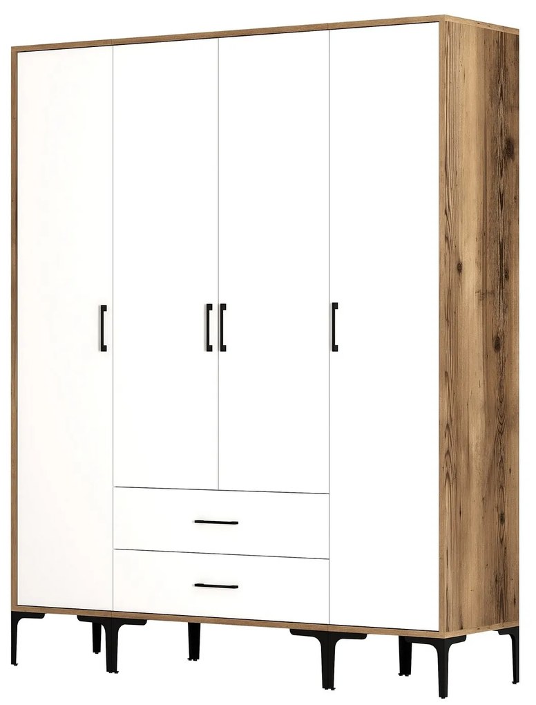 Ruhásszekrény Kiara STS (dió + antracit). 1088350