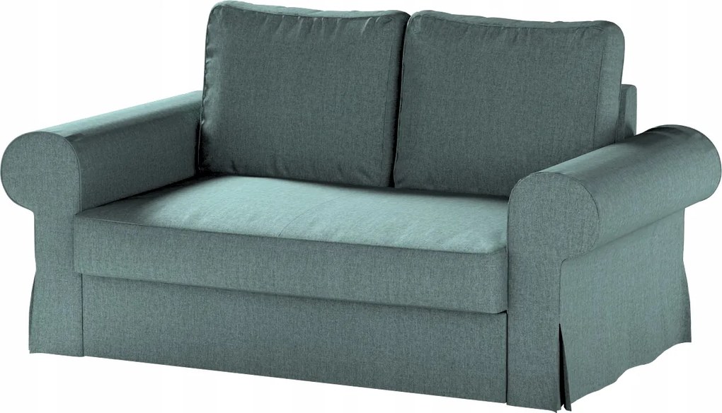 Dekoria Backabro 2 személyes kinyitható kanapé huzat Ikea kék