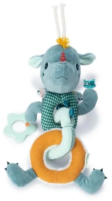 Lilliputiens - Plüss lánc fogazóval sárkány Joe