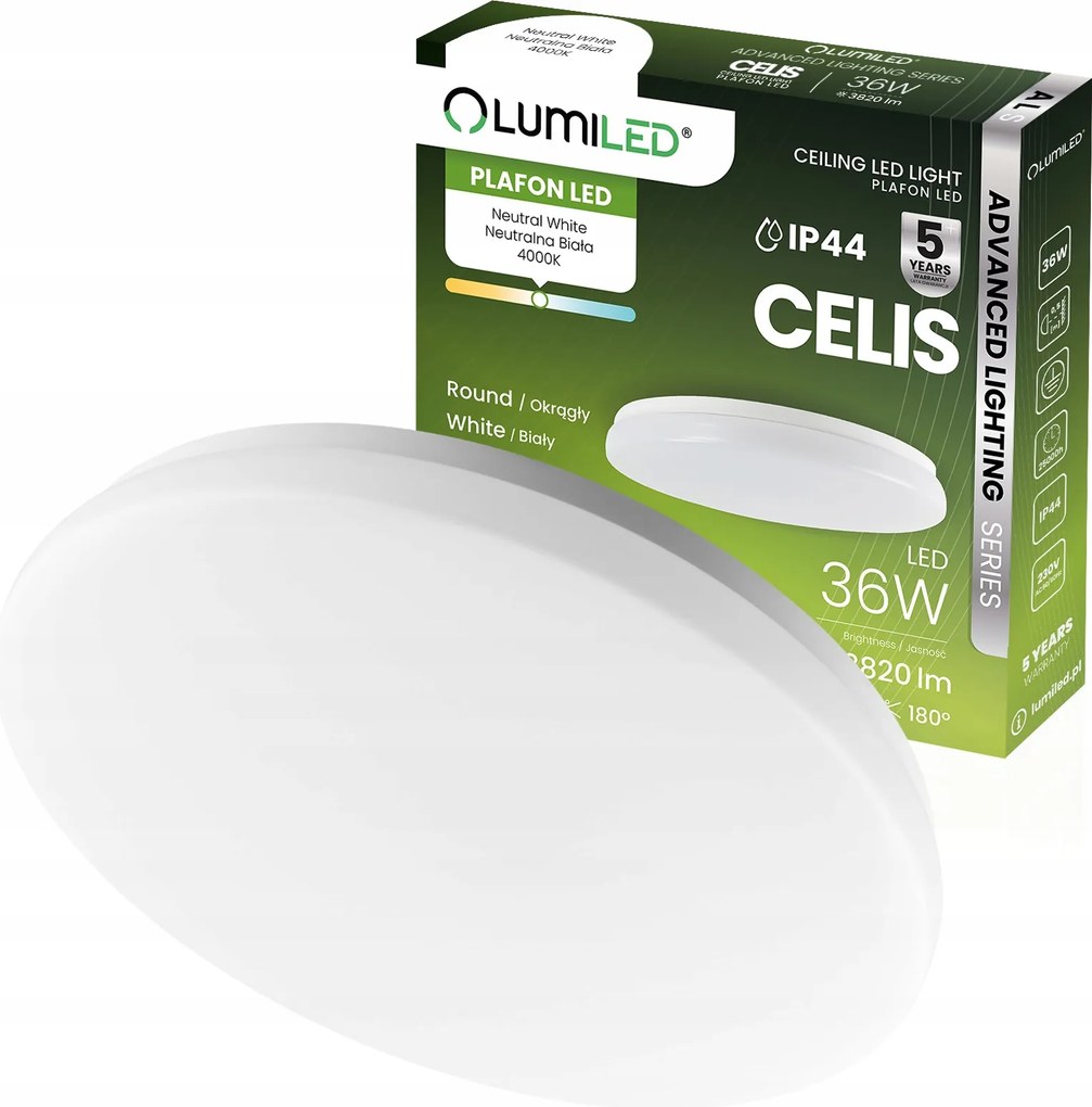 Plafon Led Panel Falra szerelhető Mennyezeti Lámpa Lámpatest 36W 3820lm Prémium