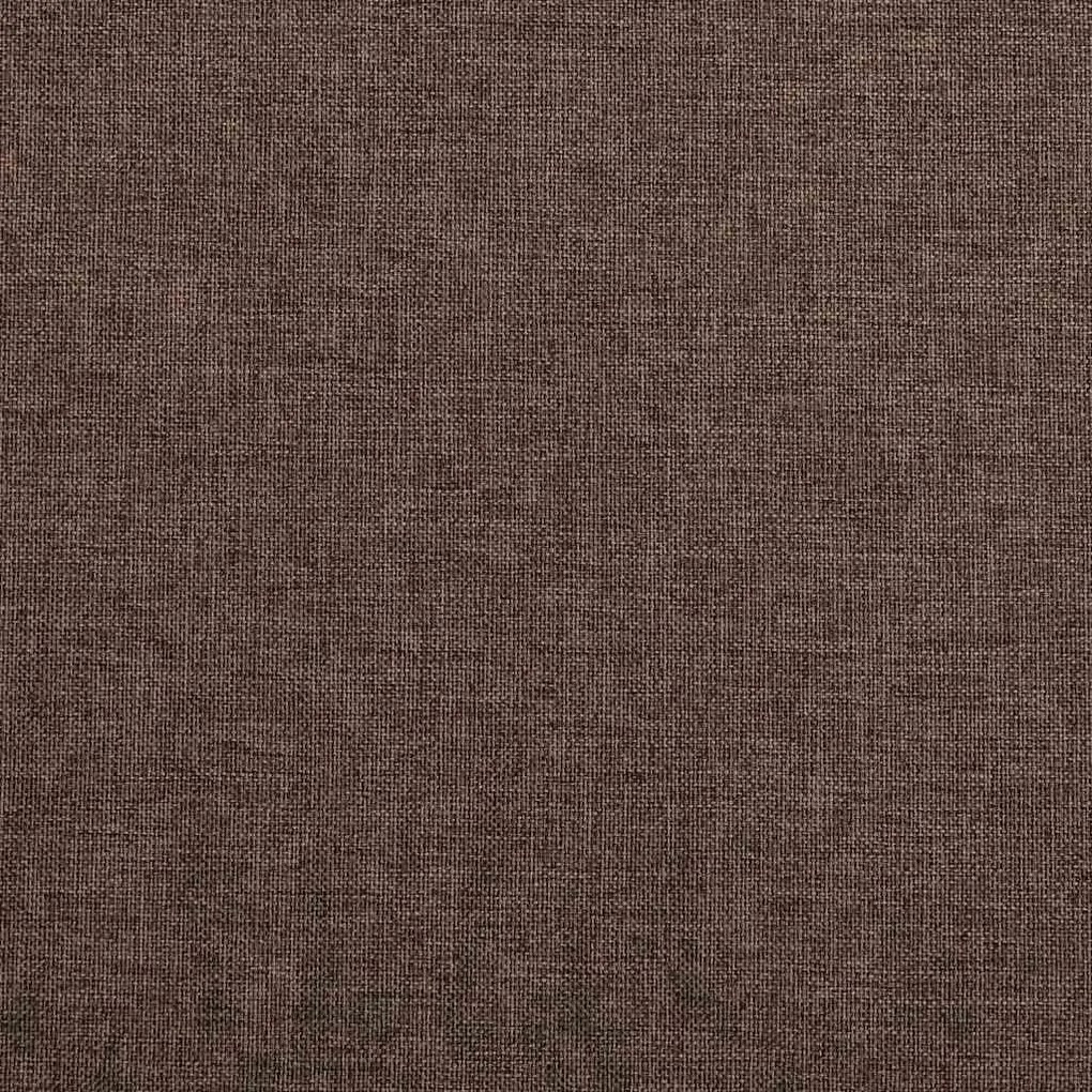 2 db tópszínű vászonhatású sötétítőfüggöny kampókkal 140x175 cm
