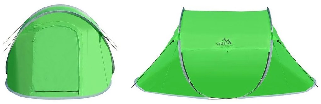 Cattara Bovec 2 személyes sátor zöld, 245 x 145 x 95 cm