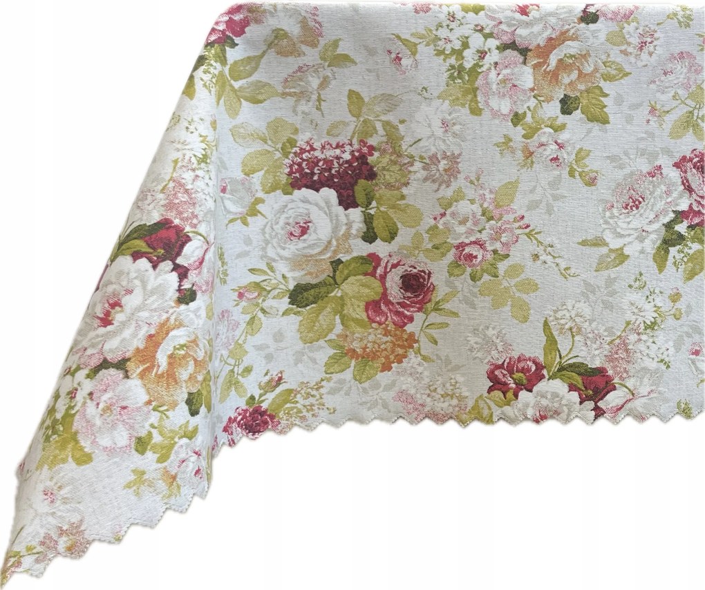 Abrosz Louvre Spanyol Foltálló Vastag Virágok Angol Rózsa 140x230