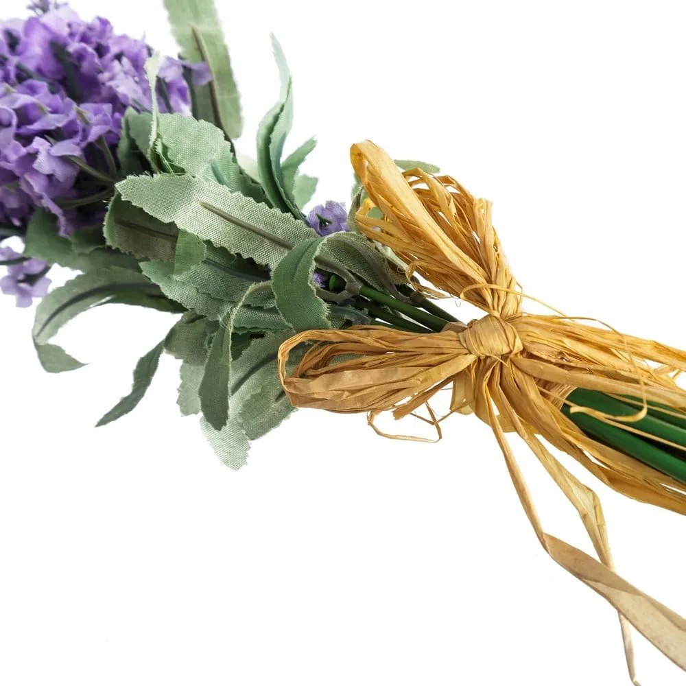Művirág szett 3 db-os (magasság 32 cm) Lavender Bouquet – Casa Selección