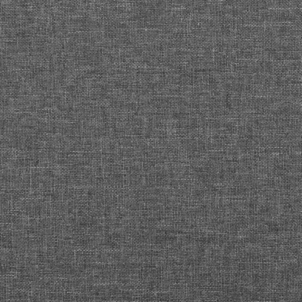 sötétszürke szövet fejtámla szárnyakkal 103 x 23 x 118/128 cm