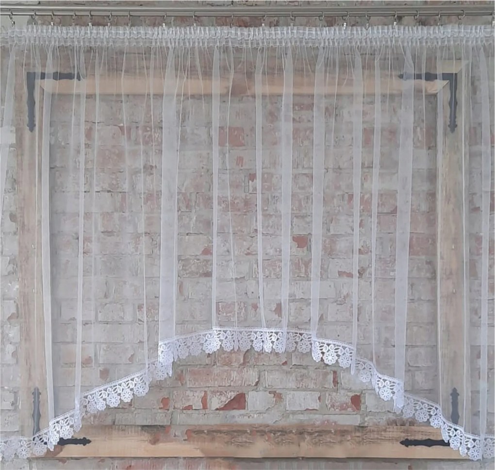 Készfüggöny 300x150,íves,hálós,gipsz 8cm