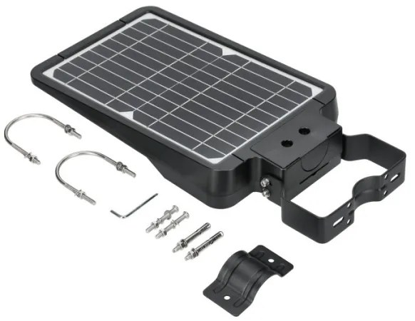 LED napelemes utcai lámpa érzékelővel STREET LED/15W/7,4V 4000K IP65 5400 mAh