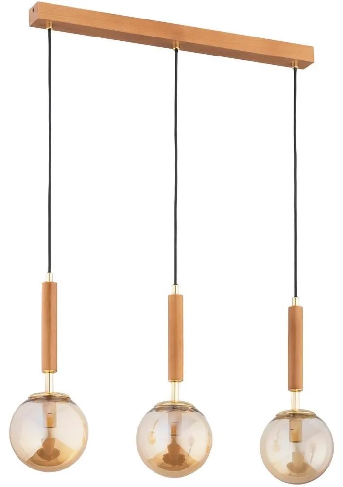 Csillár zsinóron TORI 3xE14/40W/230V