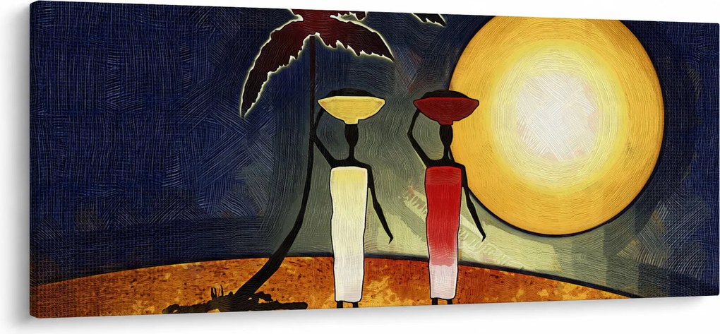 Egy ősi festmény képe (120x50 cm)