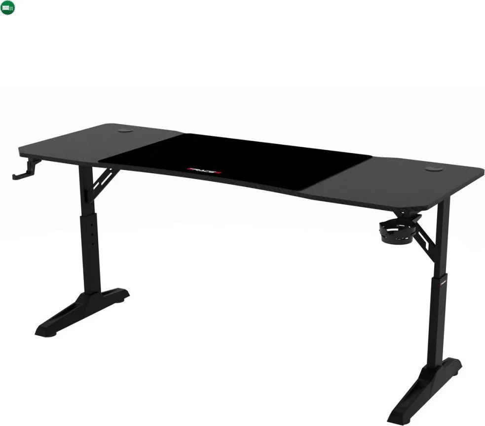 NERO állítható gamer asztal 140 × 60 cm